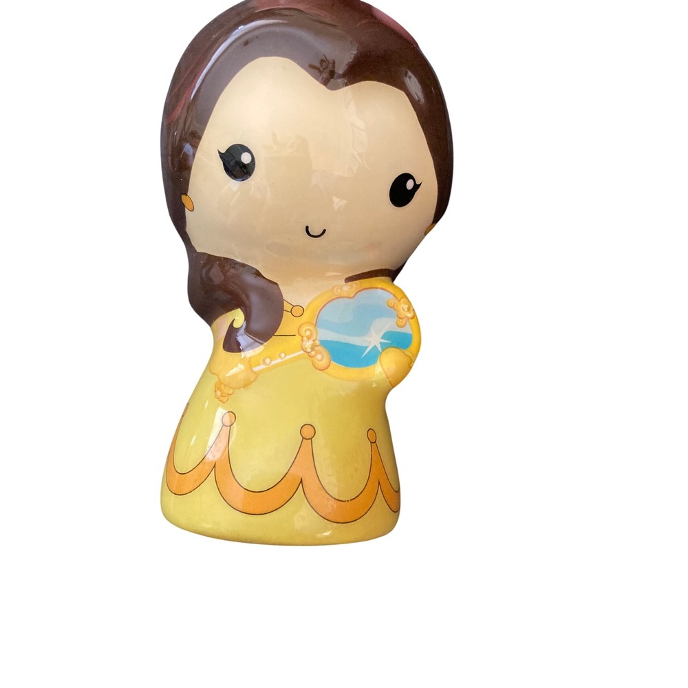 Disney Beauty and the Beast Belle Stylized Ornament Yellow Gown Mirror